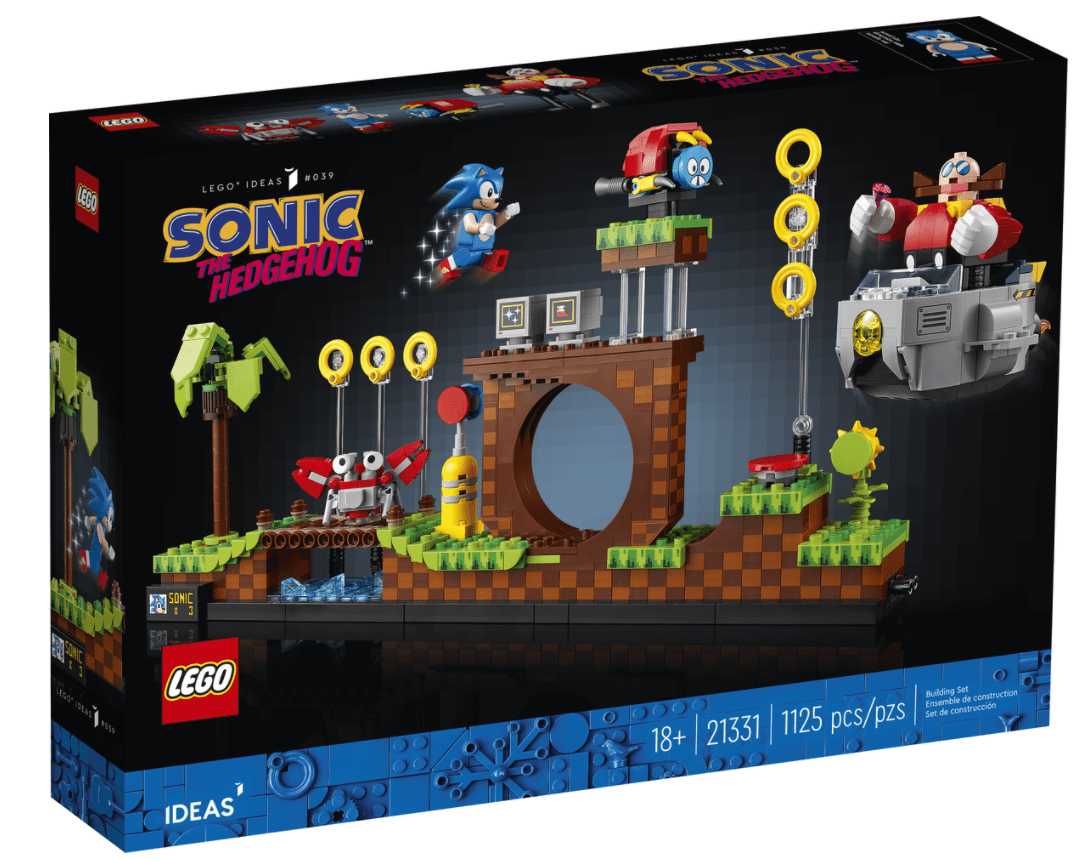 LEGO Ideas Sonic the Hedgehog - Green Hill Zone 21331 Kit de Construção;  Presente Nostálgico para Milenares · LEGO · El Corte Inglés