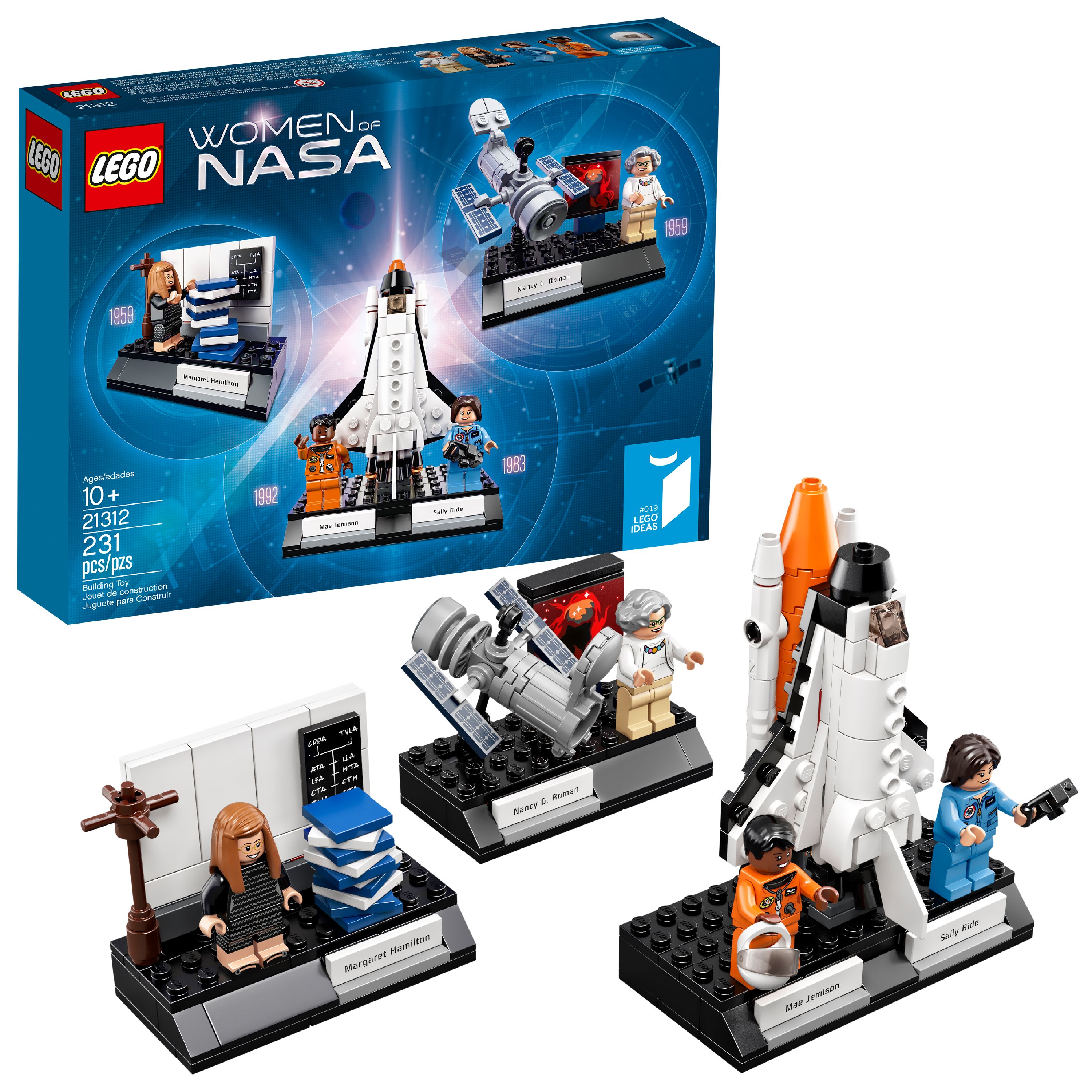 LEGO Ideas Women of NASA Building Set 21312 (231 Pieces) - image 1 of 6