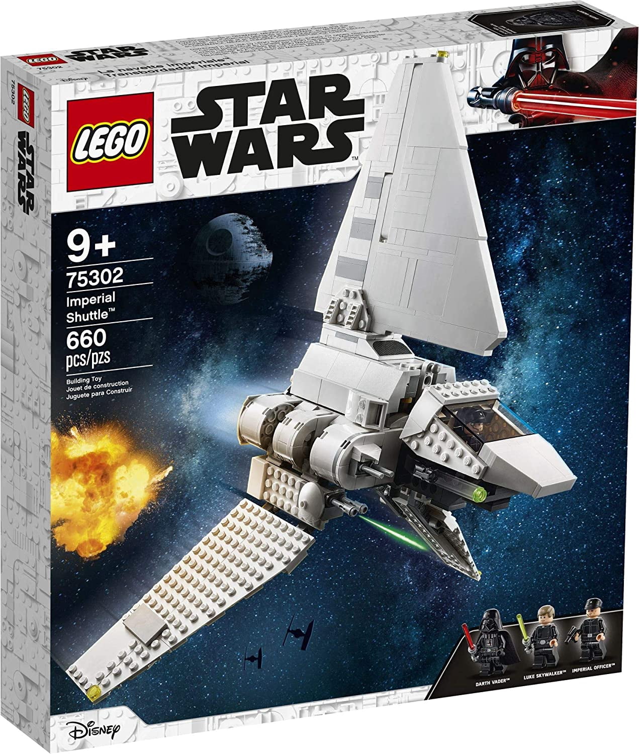 AMAM LEGO Star Wars Imperial Shuttle Spaceship Model Building Set 75302