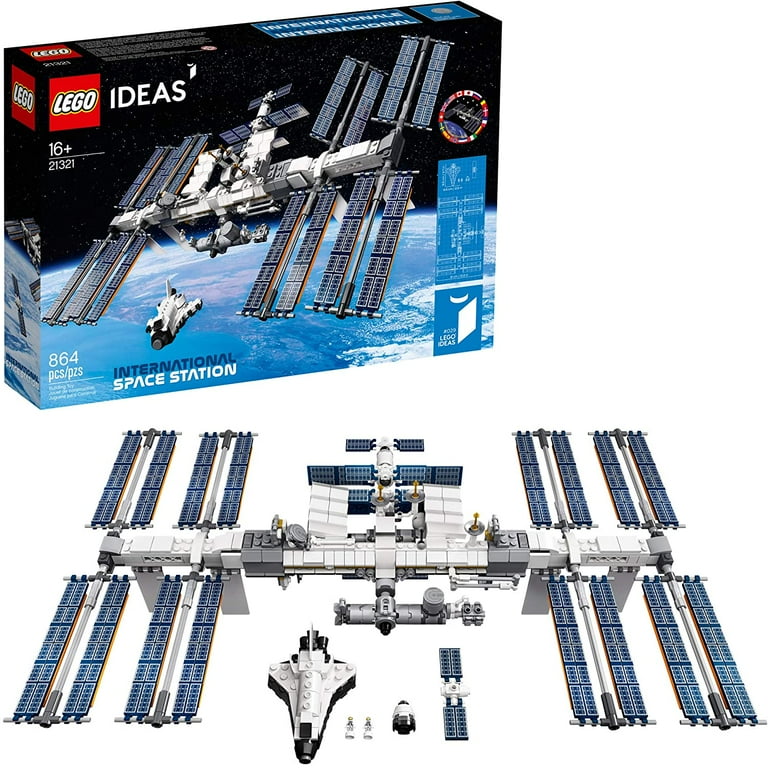 LEGO International Space Station 21321 Building Set 864 Pieces Walmart