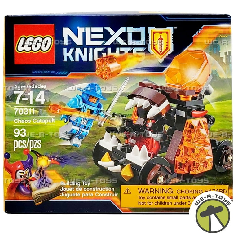 LEGO Nexo Knights Chaos Catapult 93 Piece Building Kit 70311