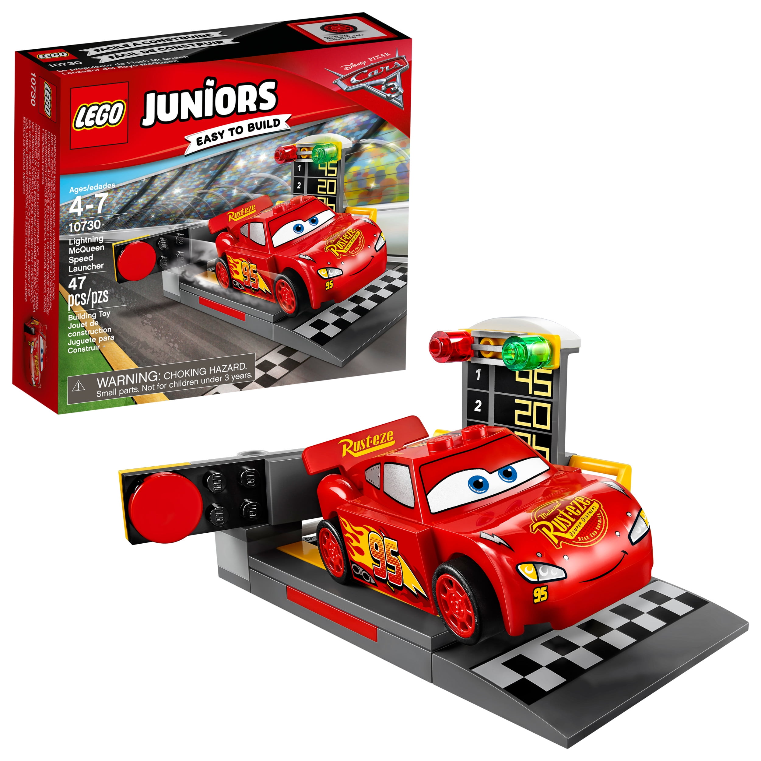 LEGO Juniors Lightning McQueen Speed Launcher 10730 - Walmart.com