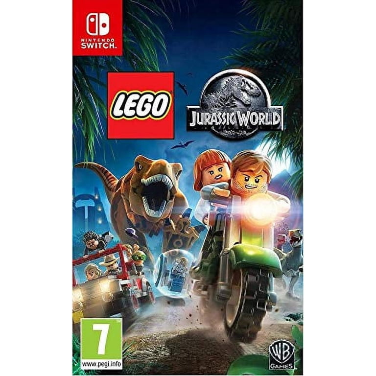 LEGO, Jurassic World Nintendo Switch Game, 4 Jurassic Adventures