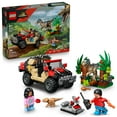 thumbnail image 1 of LEGO Jurassic World Raptor Off-Road Escape Dinosaur Toy - Building Playset with Dinosaur Action Figures, Jurassic World Toy for Boys & Girls, Ages 6+ - Gift for Birthdays - 76972, 1 of 9