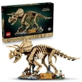 thumbnail image 1 of LEGO Jurassic World Dinosaur Fossils: Triceratops - Building Set for Adults, Ages 18+ - Posable Display for Home Office, Bedroom or Desk Décor - Gift for Men & Women - 77985, 1 of 9