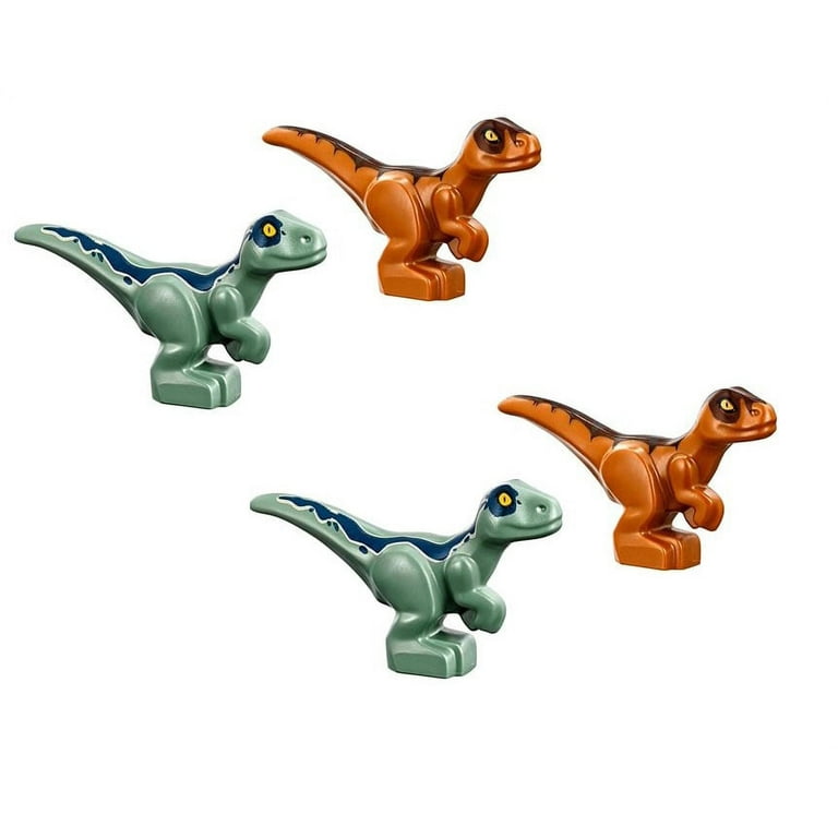 Lego jurassic world small 2025 green dinosaurs