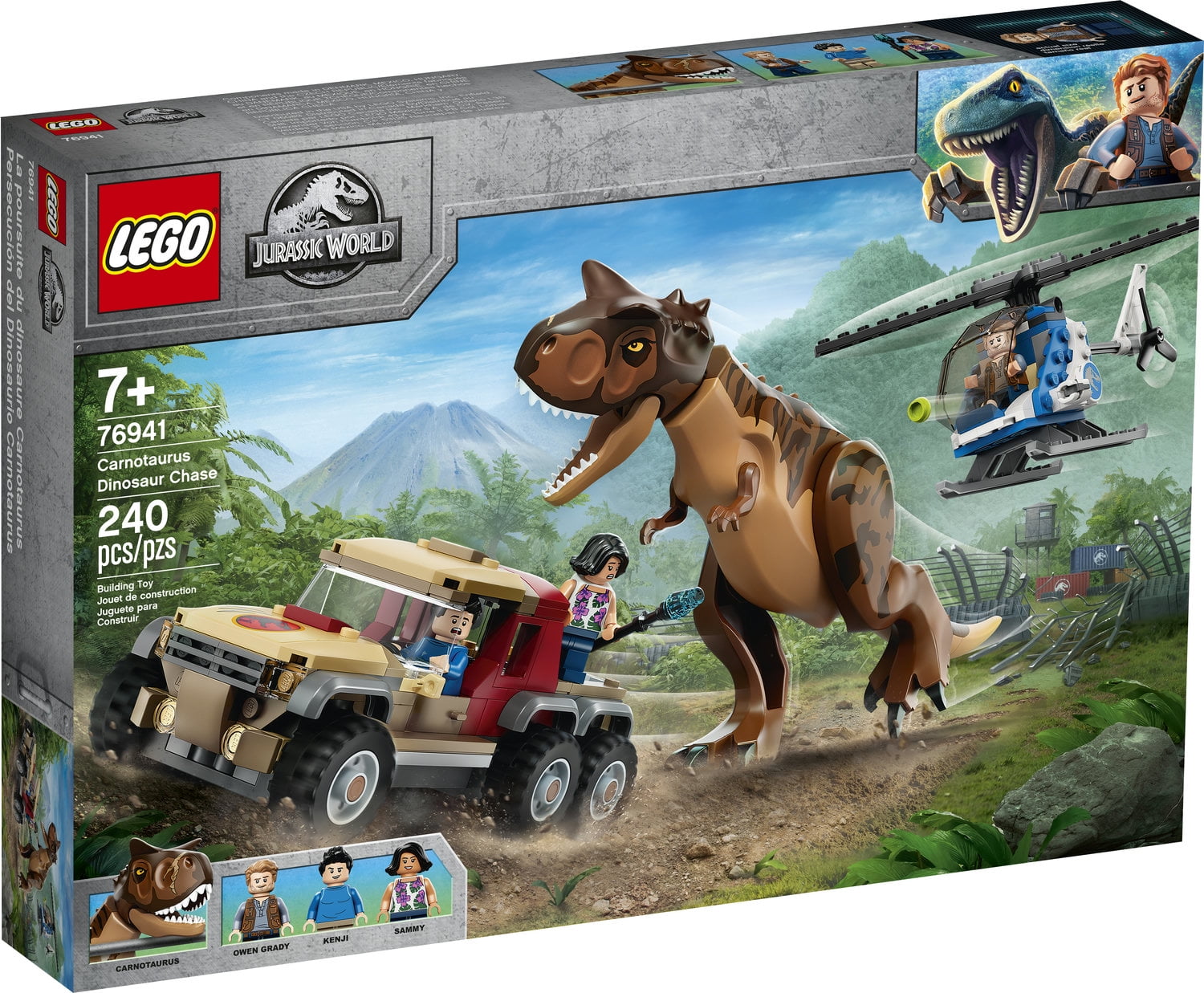 LEGO Jurassic World Carnotaurus Dinosaur Chase Paraguay Ubuy