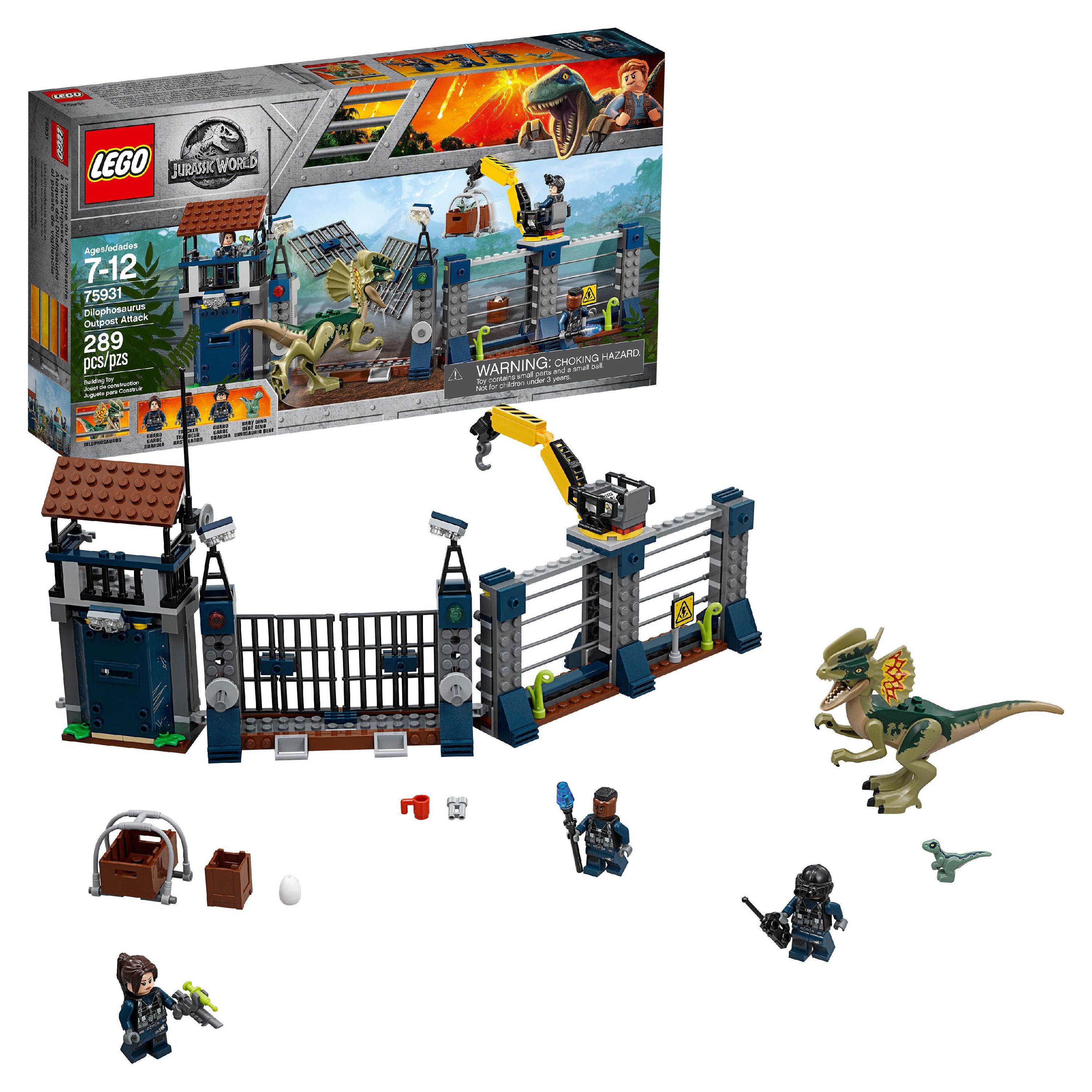LEGO Jurassic World Dilophosaurus Outpost Attack 75931 - image 1 of 8