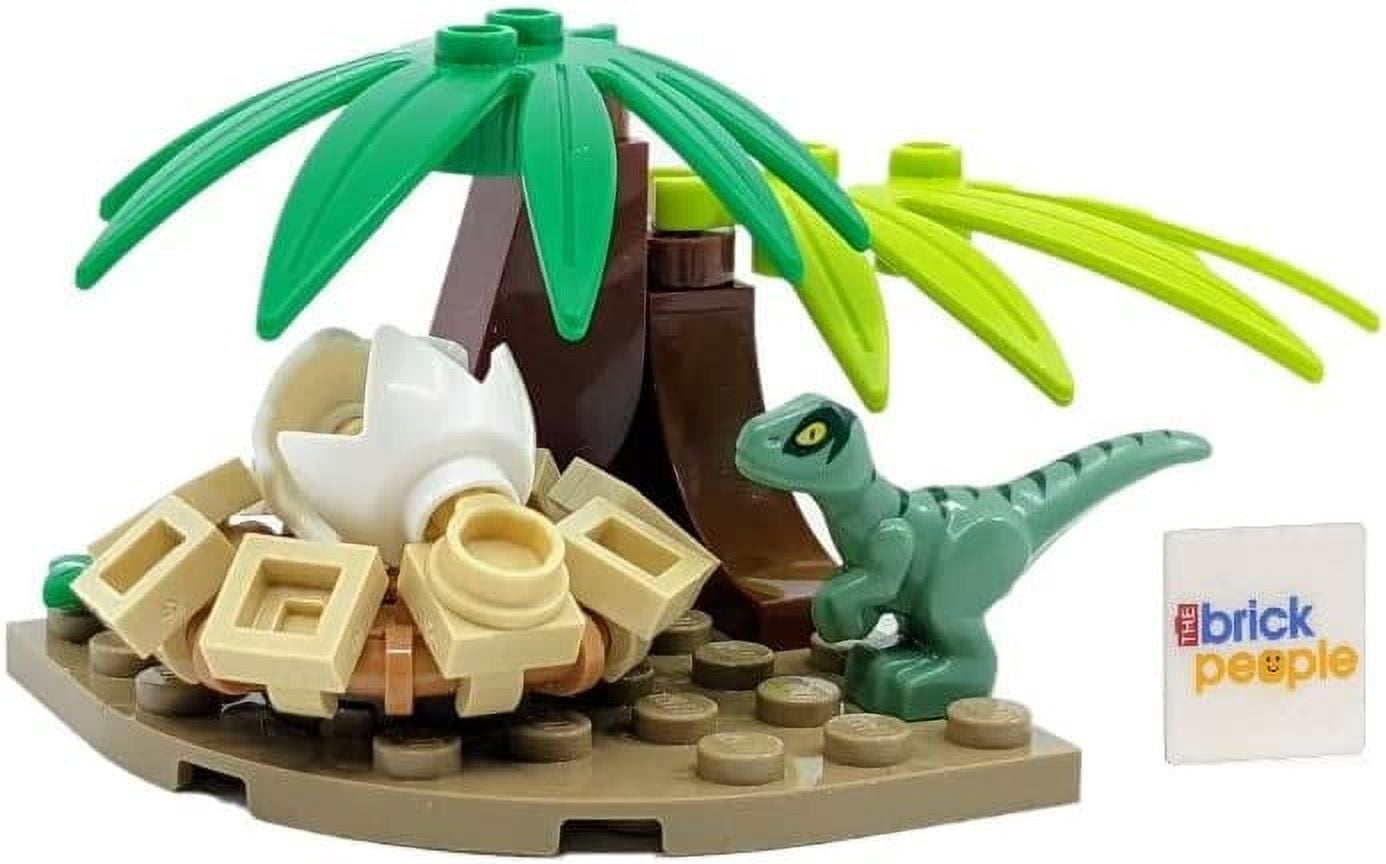 LEGO Jurassic World Dinosaur Toys Sets: Dino Nest with Baby Raptor