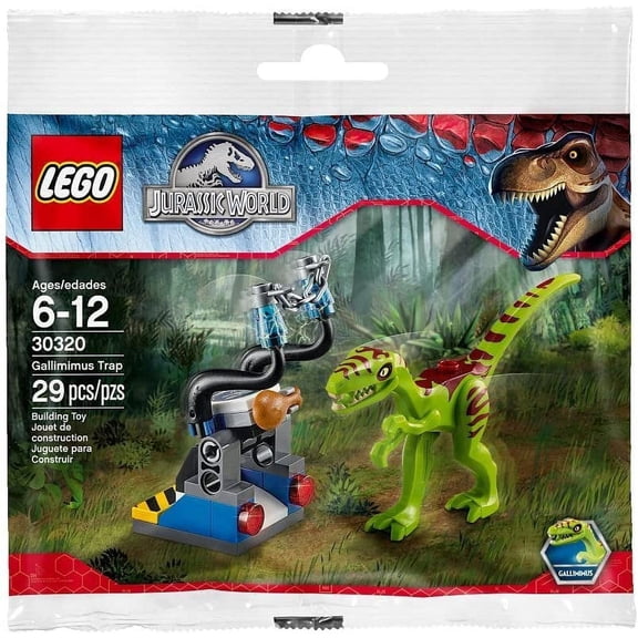 LEGO Jurassic World Gallimimus Trap Set (30320) Exclusive Polybag 29pcs