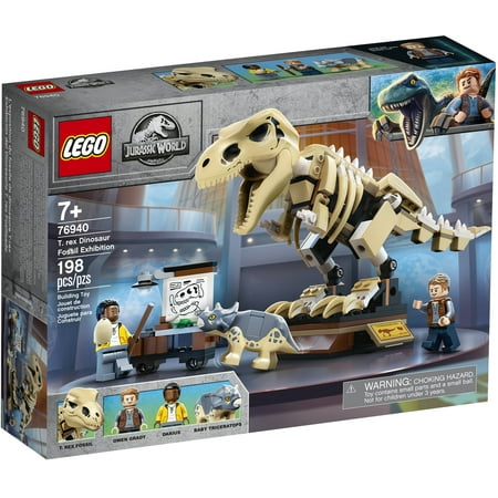 LEGO - Jurassic World T. rex Dinosaur Fossil Exhibition 76940