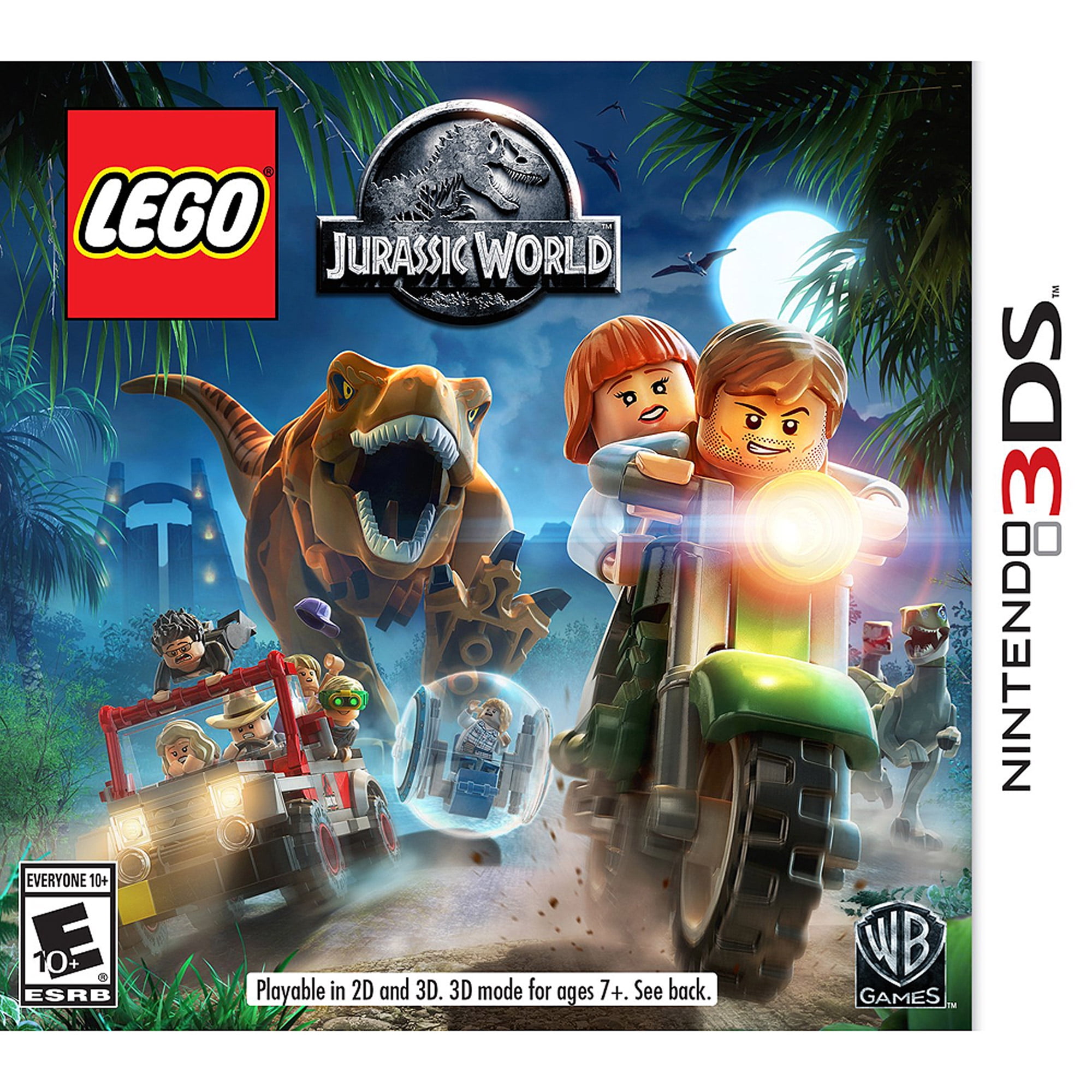 Lego Jurassic World (PS Vita/3DS/Mobile) Mobile Lab - Free Play 
