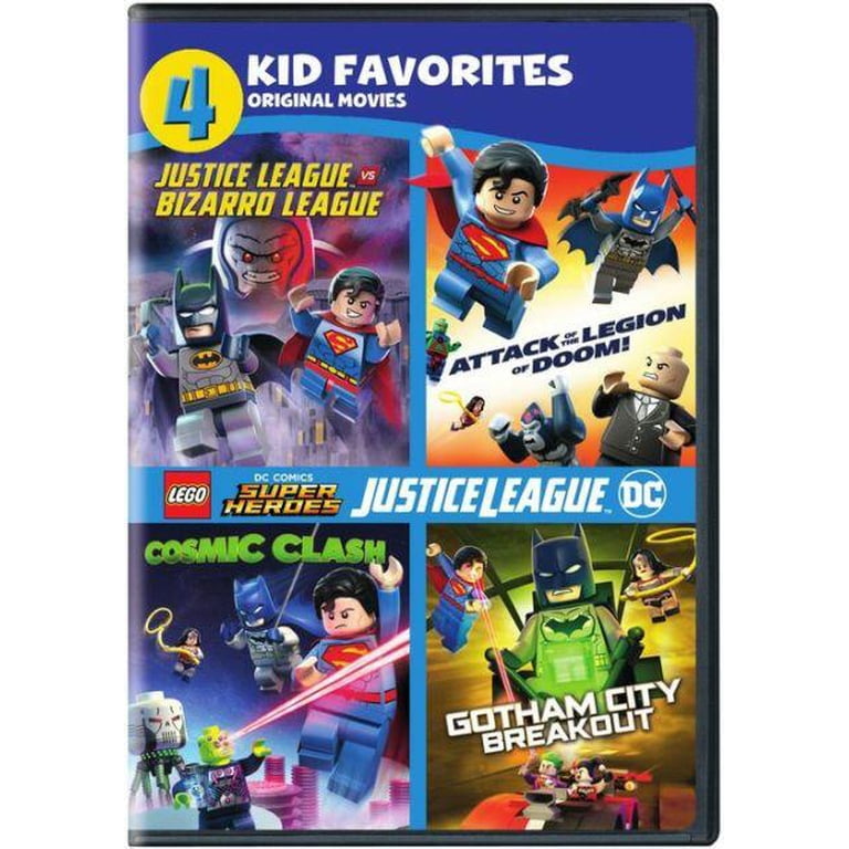 SDS, DVD, LEGO Justice League Collection, Kid Favorites - Walmart.com