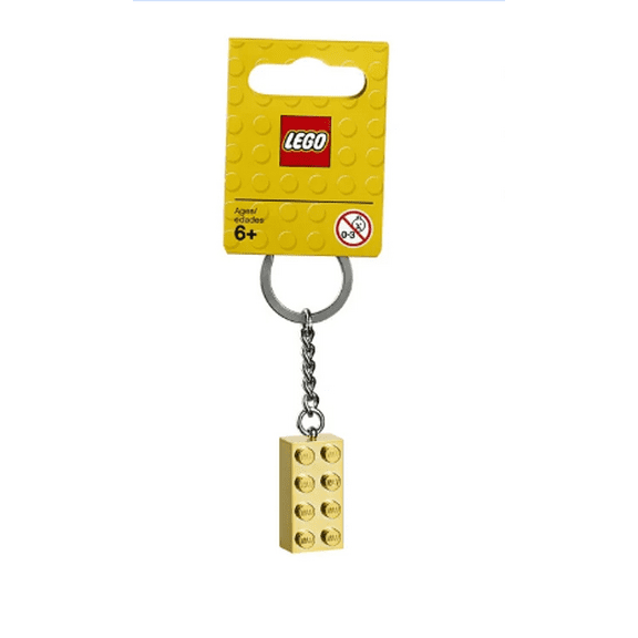 LEGO Keychain, Gold, 1