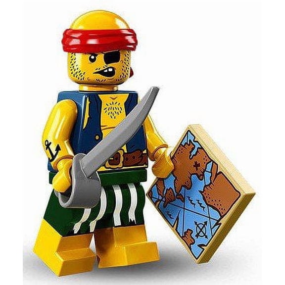LEGO Kid's Collectible Scallywag Mini Figure Set, 16 Piece