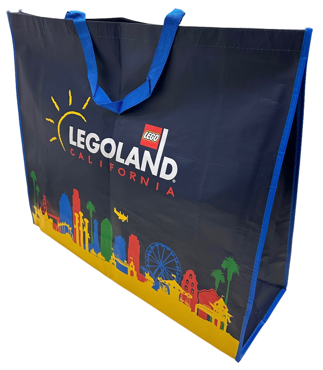 LEGO LEGOLAND California Resort Reusable Super Jumbo Large Shopping Tote Bag Walmart