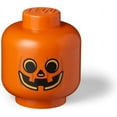 thumbnail image 1 of LEGO Large 9 x 10 Inch Plastic Storage Head | Pumpkin, 1 of 3