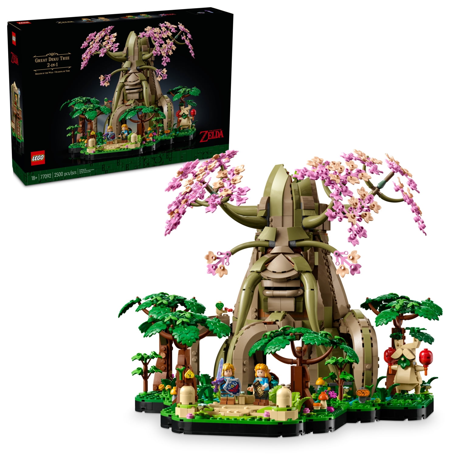LEGO The Legend of Zelda Great Deku Tree 2in1 - Model Building Set