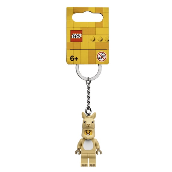 LEGO Llama Girl Keychain