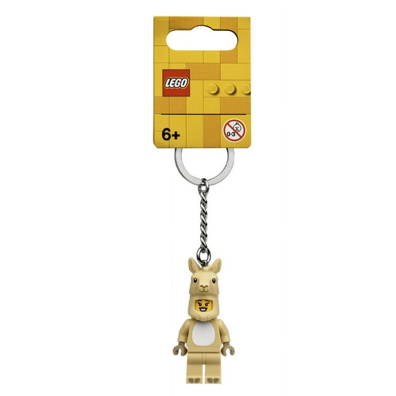 LEGO Llama Girl Keychain