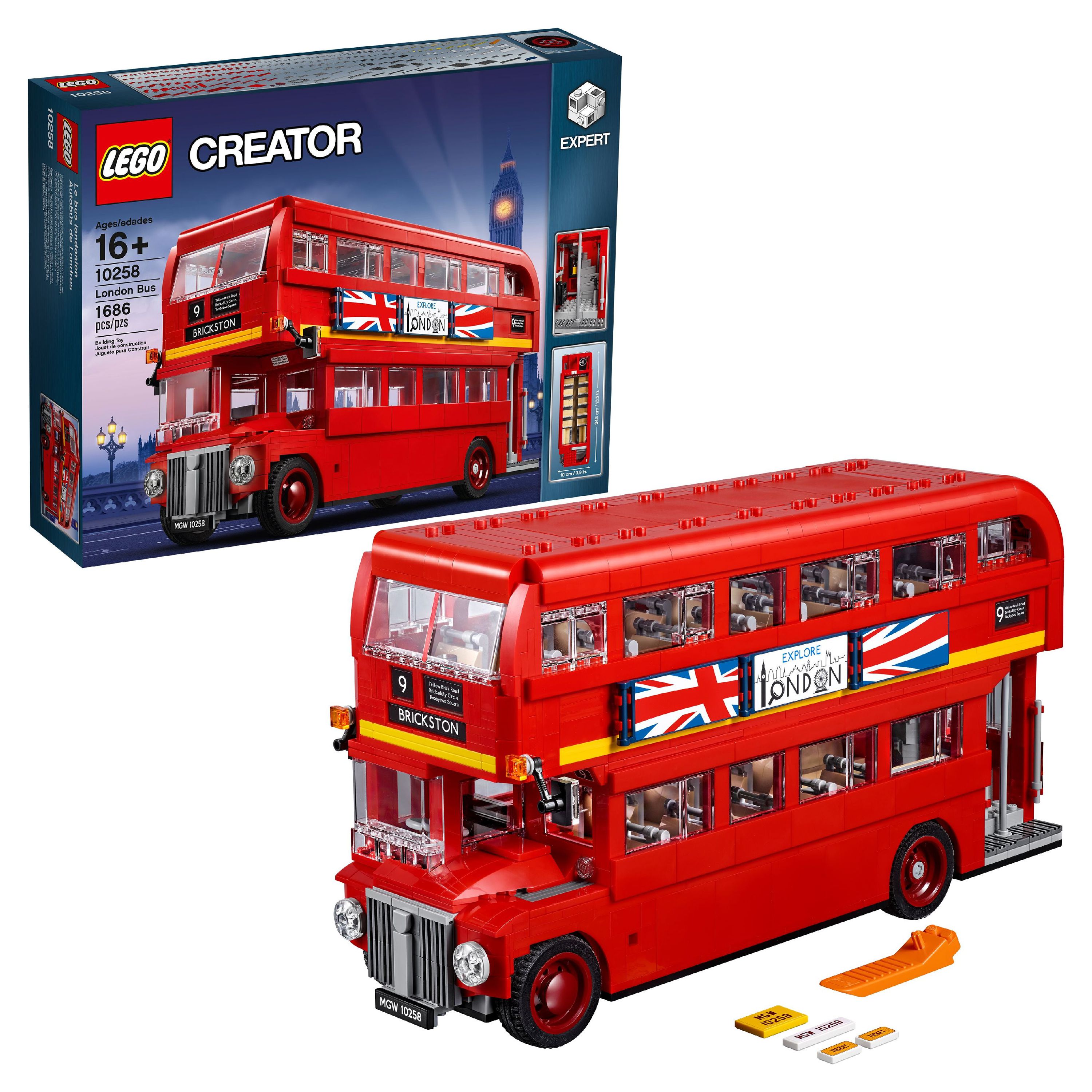 LEGO London Bus 10258 Building Set (1686 Pieces) - image 1 of 7