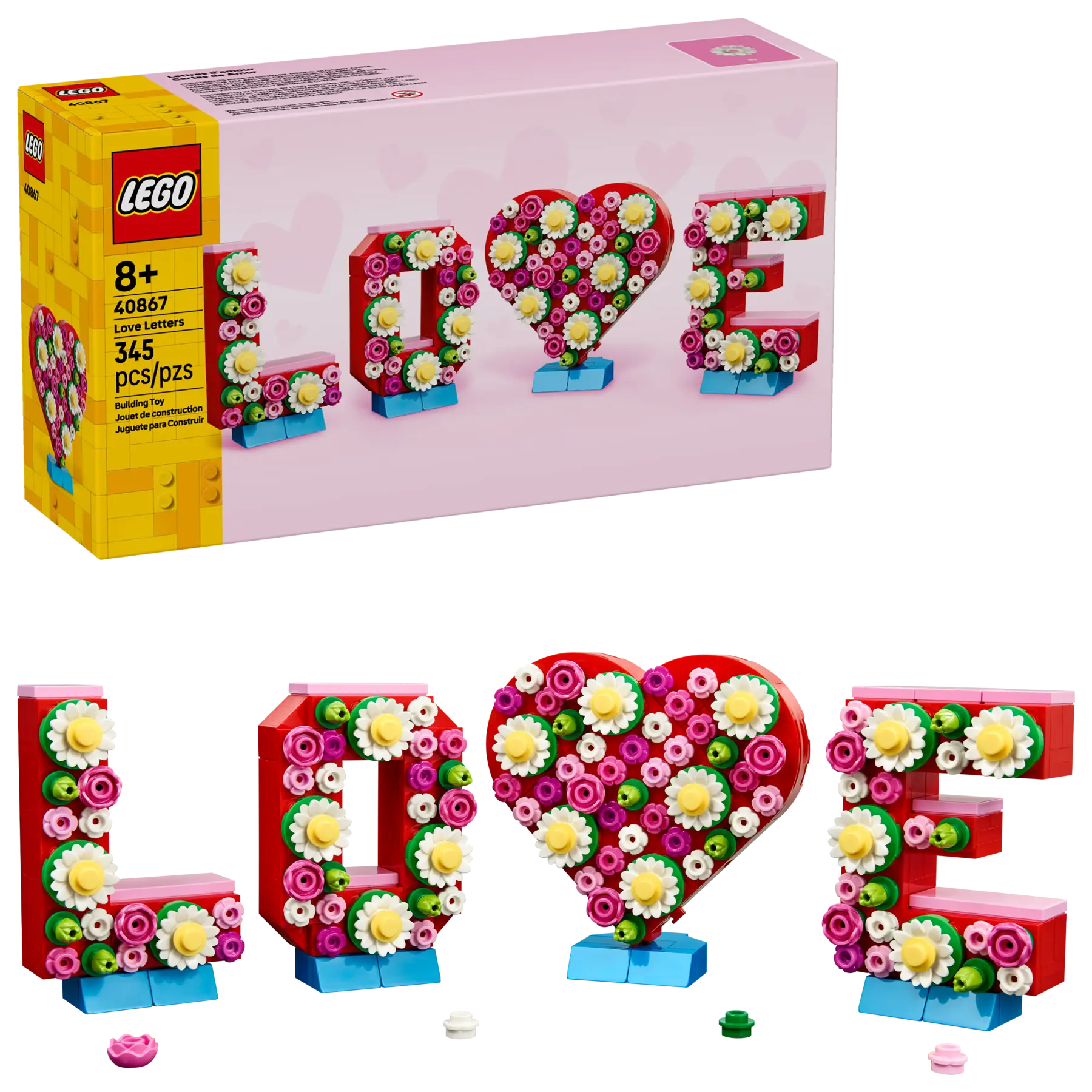 minmi SWEET LOVE レコード 4枚セット LEGO Love Letters 345pcs 40867 - Walmart.com