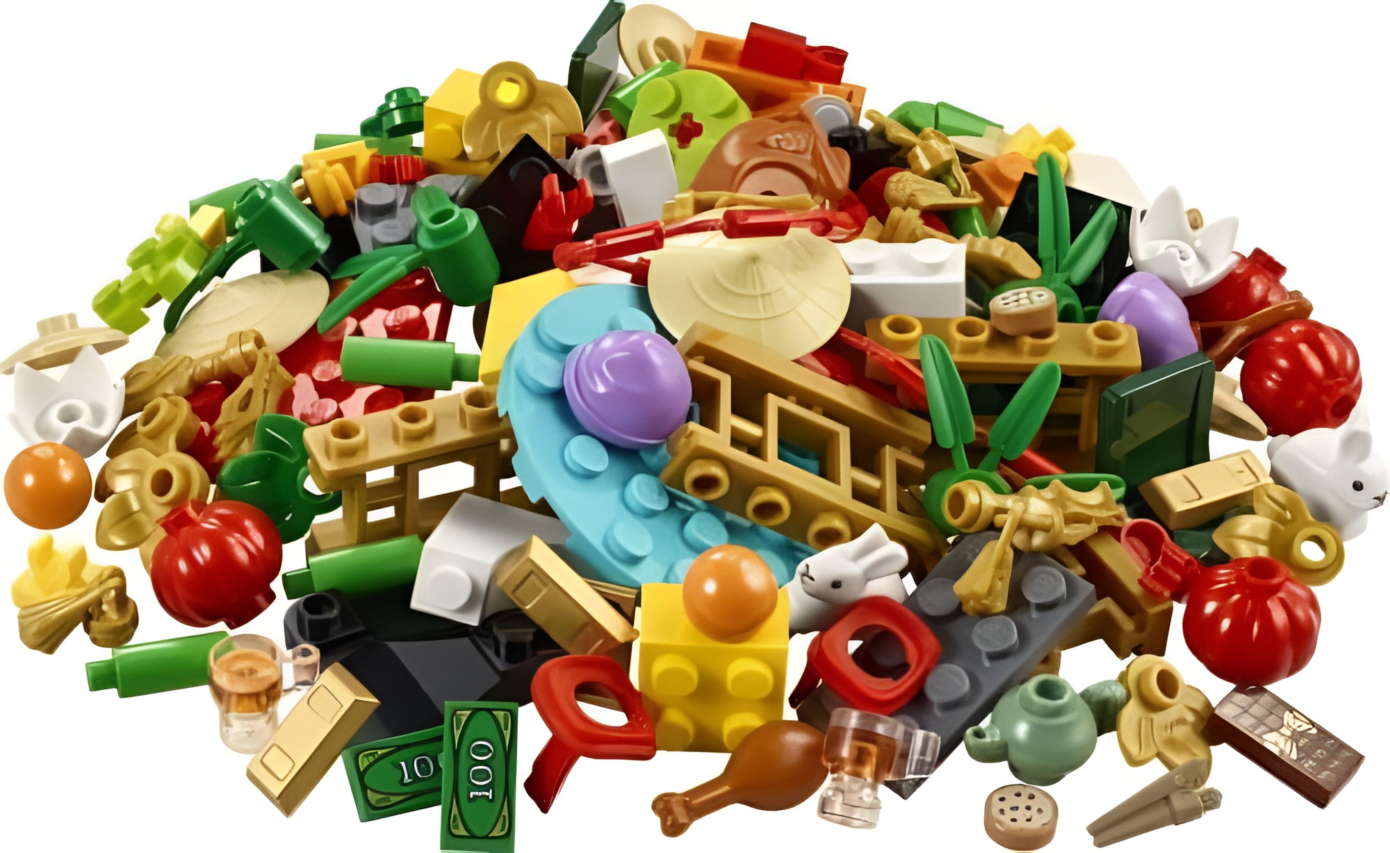 LEGO Lunar New Year VIP Add-On Pack - 124 Piece Building Kit [LEGO, #40605, Ages 6+]