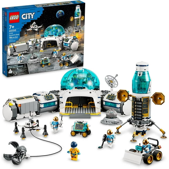 LEGO Lunar Research Base 60350 Building Set (786 Pieces)