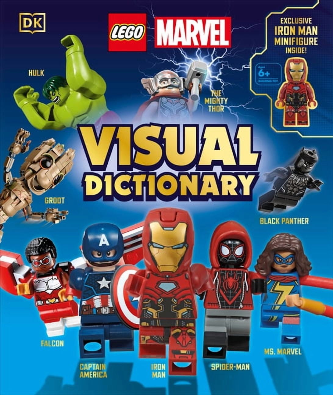 LEGO Marvel Visual Dictionary Book (Paperback Edition): Super