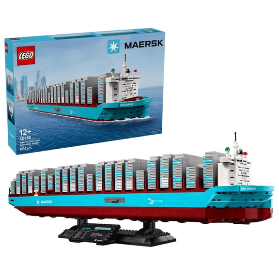 LEGO Maersk Dual-Fuel Container Vessel 40955 Ages 12+ 1515 Pieces