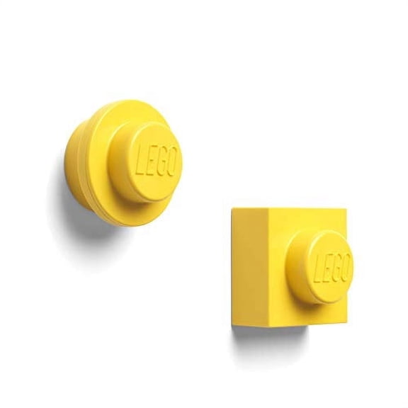 LEGO Magnet Set - Bright Yellow 2-Piece