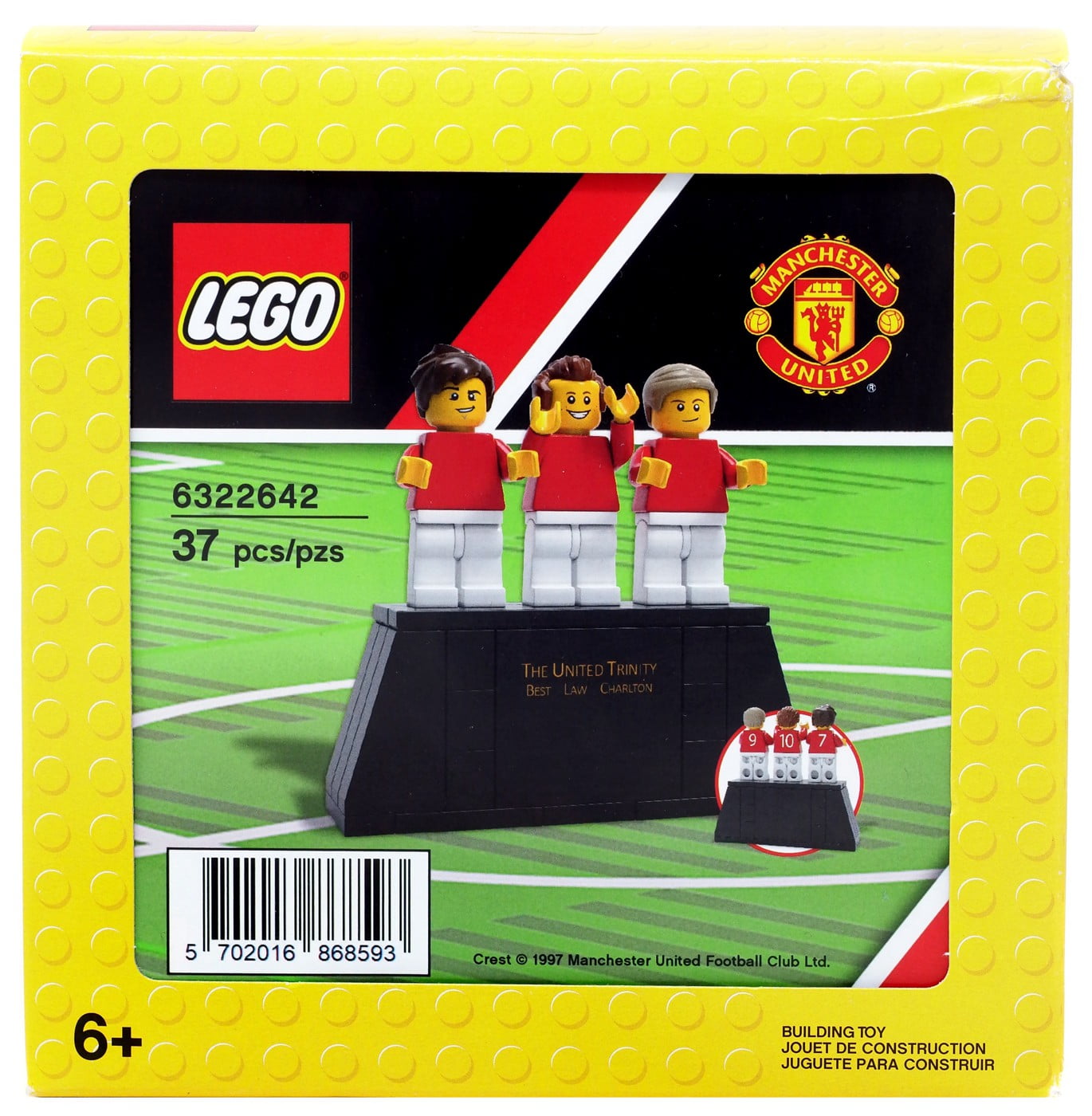 LEGO Manchester United Minifigures Set LEGO - Walmart.com, image size:1370x1400