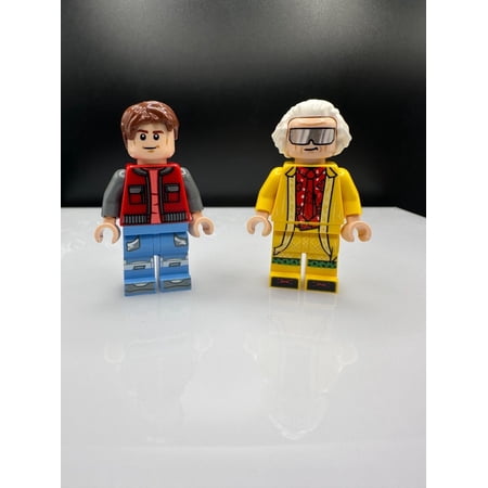 LEGO Marty McFly and Doc Brown Minifigure Set