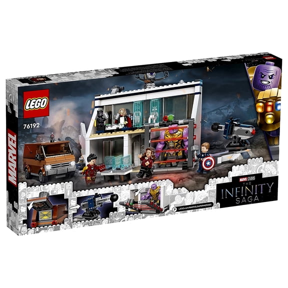 LEGO Marvel Avengers: Endgame Final Battle 76192 Collectible Building Kit; Battle Scene at The Avengers Compound; New 2021 527 Pieces