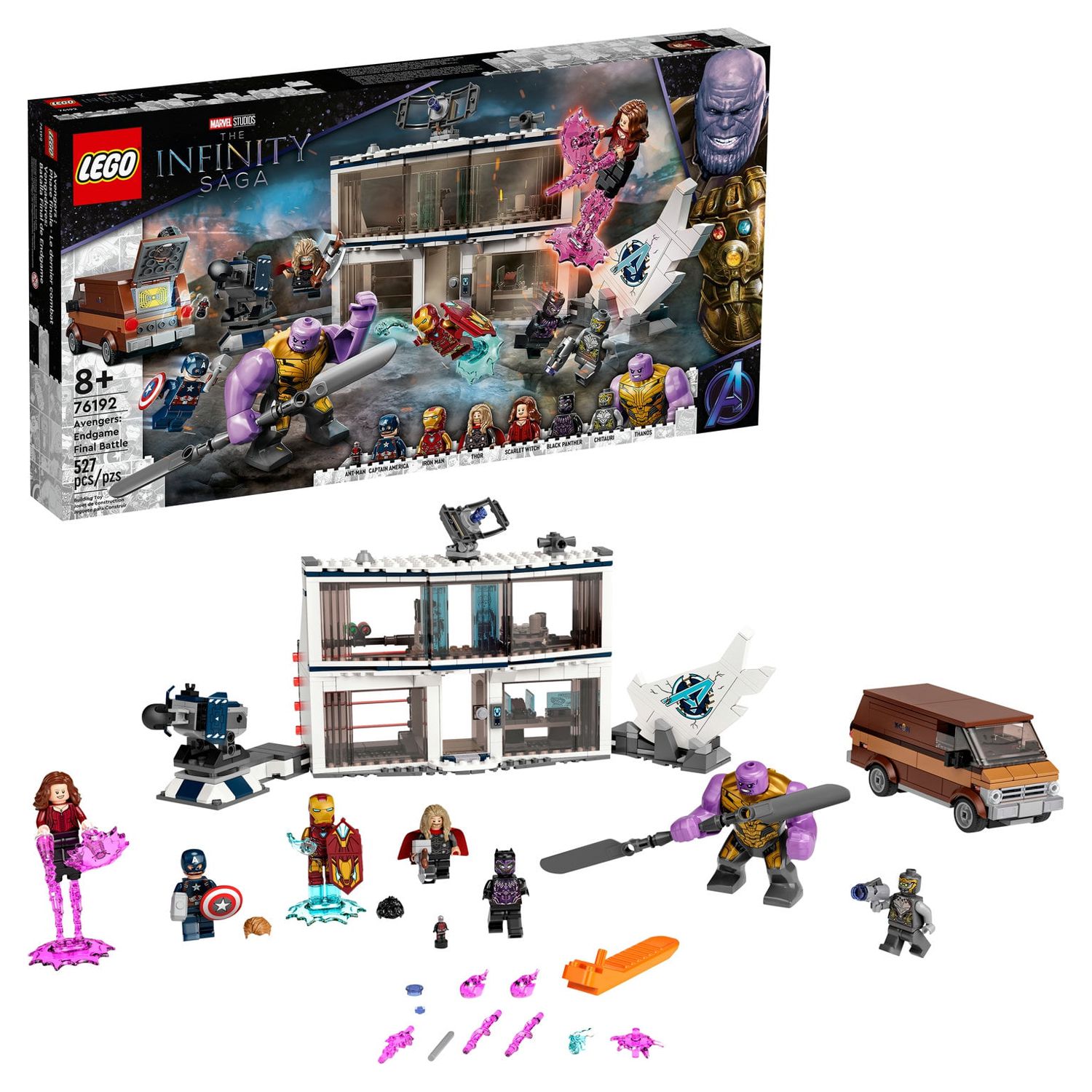 LEGO Marvel Avengers: Endgame Final Battle 76192 Collectible Building Toy (527 Pieces) - image 1 of 11