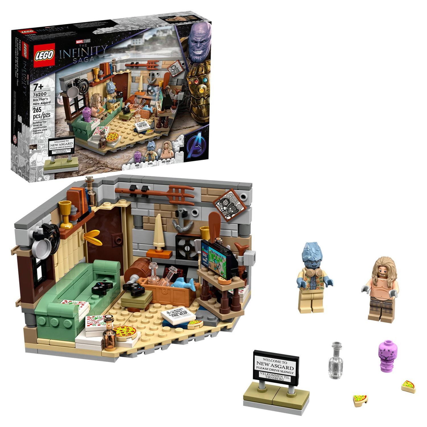 Lego infinity war store thor set