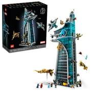 LEGO Marvel Avengers Tower Building Kit, Detailed Recreation of the Iconic HQ Featuring Classic Movie Scenes, 31 Figures and Accessories, Gift for Marvel Fans and Model-Makers, 76269