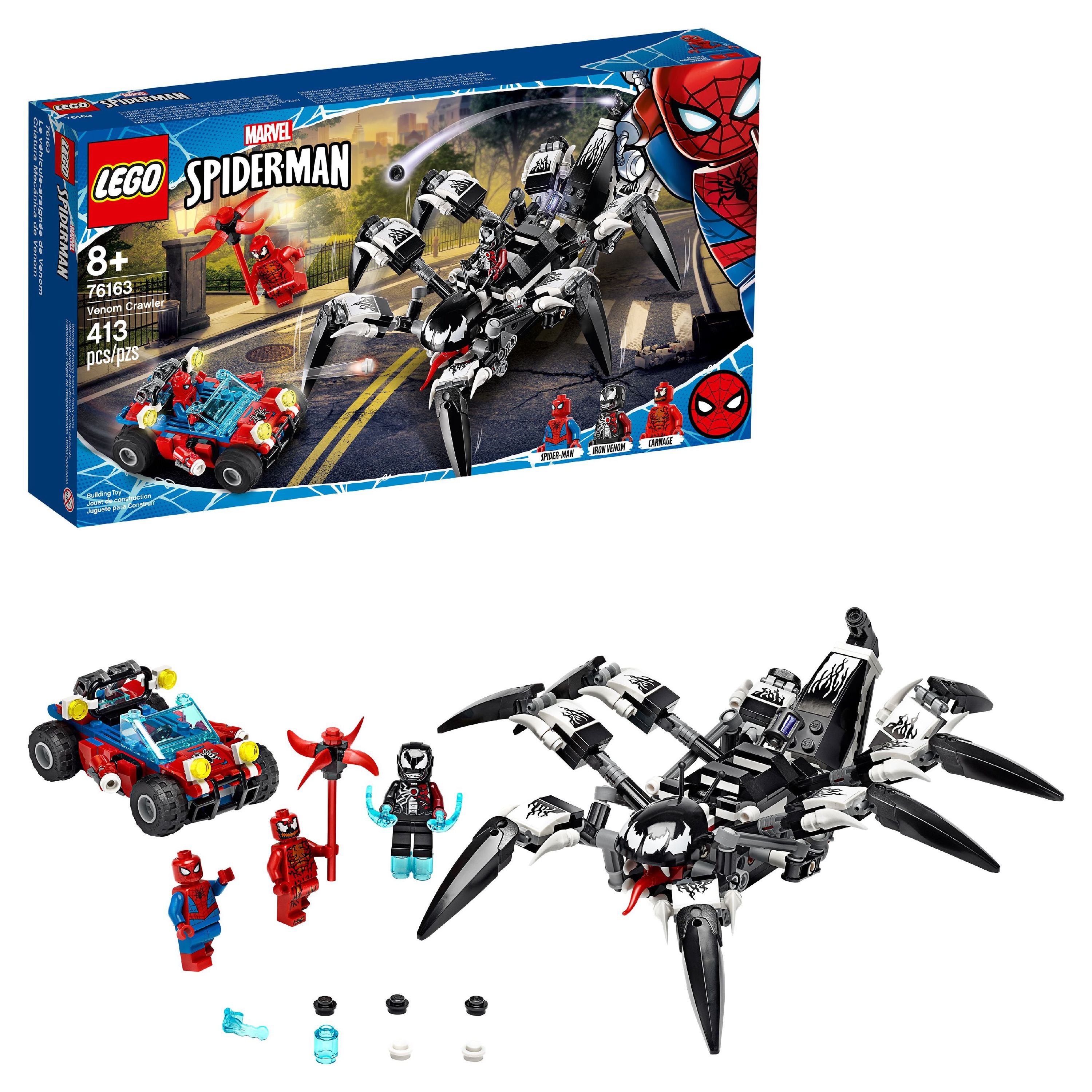LEGO Marvel Avengers Spider Man Attack Venom Crawler 76163 Vs Carnage LEGO Marvel Avengers Spider Man Attack Venom Crawler 76163 Vs Carnage