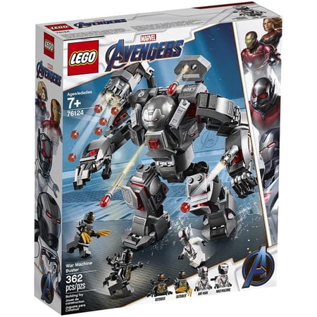 LEGO Marvel Avengers: War Machine Buster - 362 Piece Building Kit [LEGO, #76124, Ages 7+]
