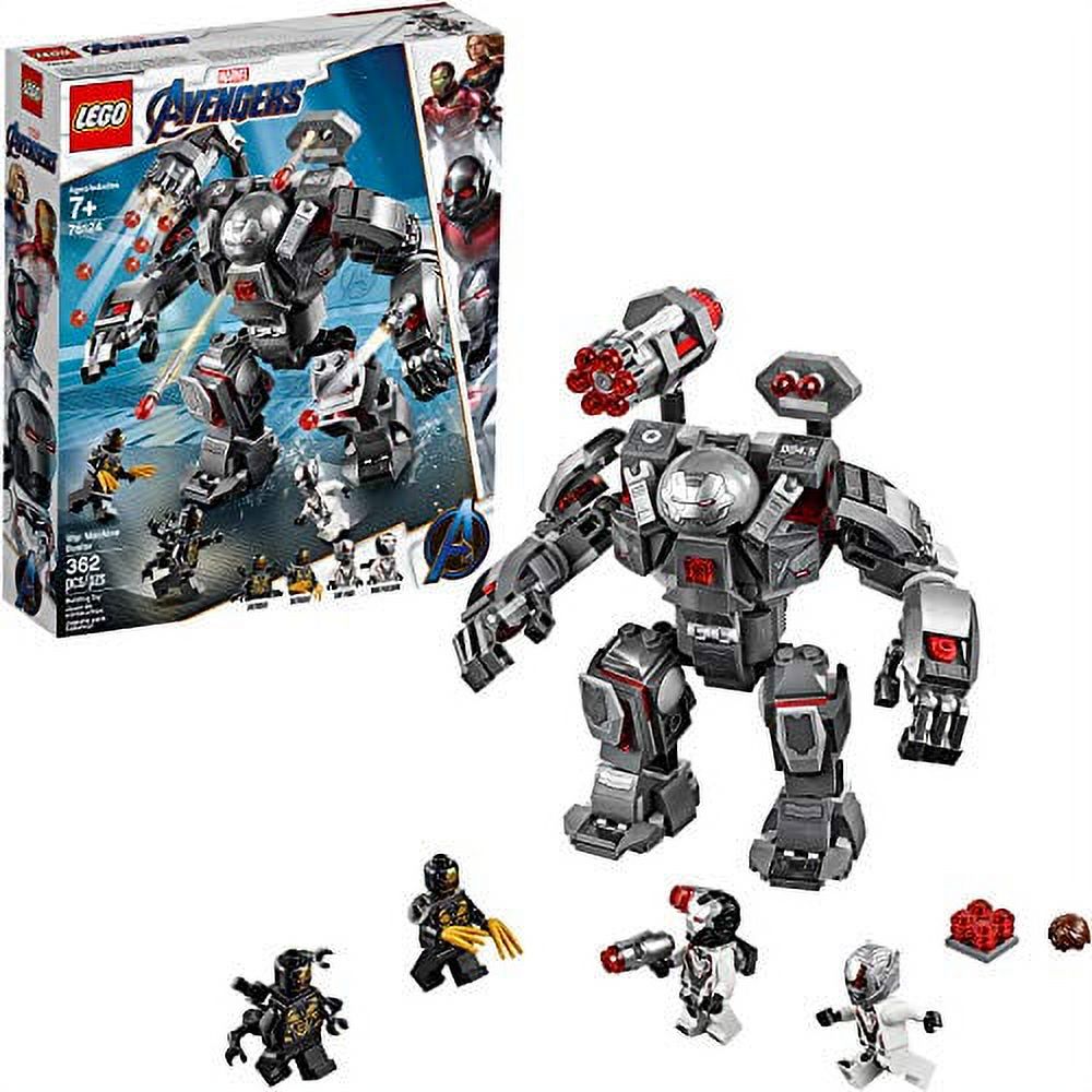 LEGO Marvel Avengers War Machine Buster 76124 Building Kit (362 Pieces) - image 1 of 8