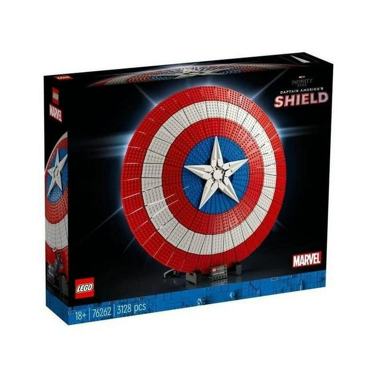 LEGO Marvel Captain America s Shield 76262 Walmart