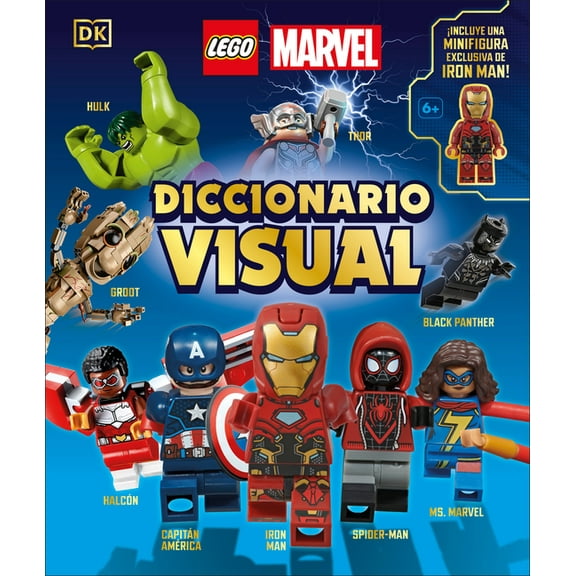LEGO Marvel: El diccionario visual (Visual Dictionary) : Con una minifigura exclusiva de LEGO Marvel (Mixed media product)
