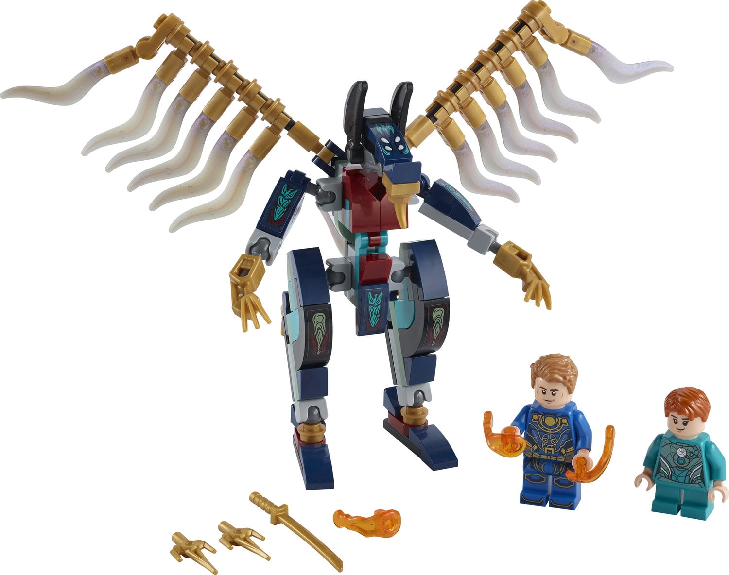 LEGO Marvel Eternals' Aerial Assault 76145 Building Kit - Walmart.com