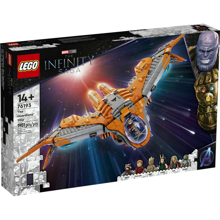LEGO Marvel Avengers Spaceship Model 76193 - Guardians' Ship