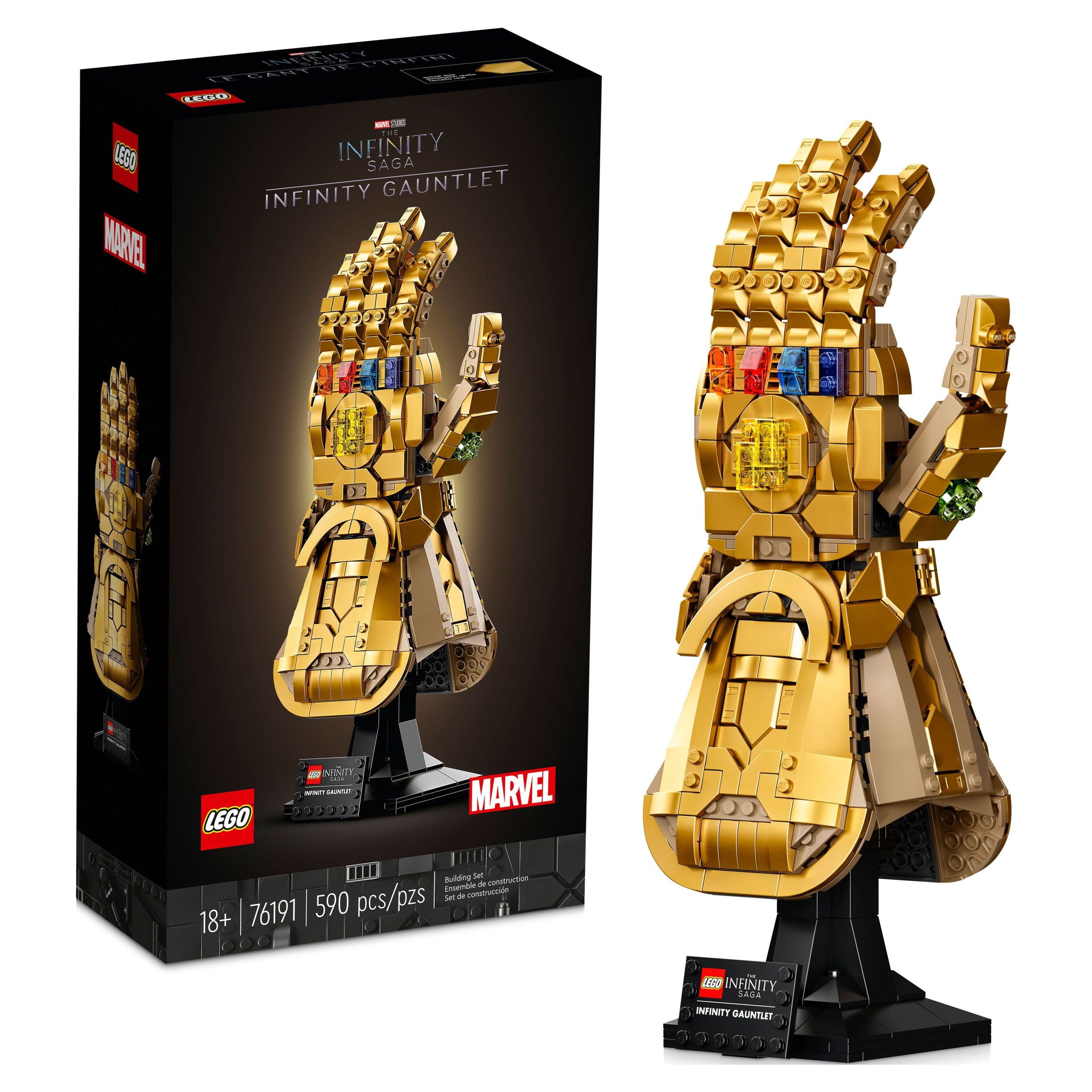 Soldes LEGO Marvel Super Heroes - Le Gant de l'infini (76191) 2024