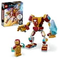 thumbnail image 1 of LEGO Marvel Iron Man Mech Armor 76203 Building Kit; Collectible Mech and Minifigure for Iron Man Fans Aged 7+ (130 Pieces), 1 of 5