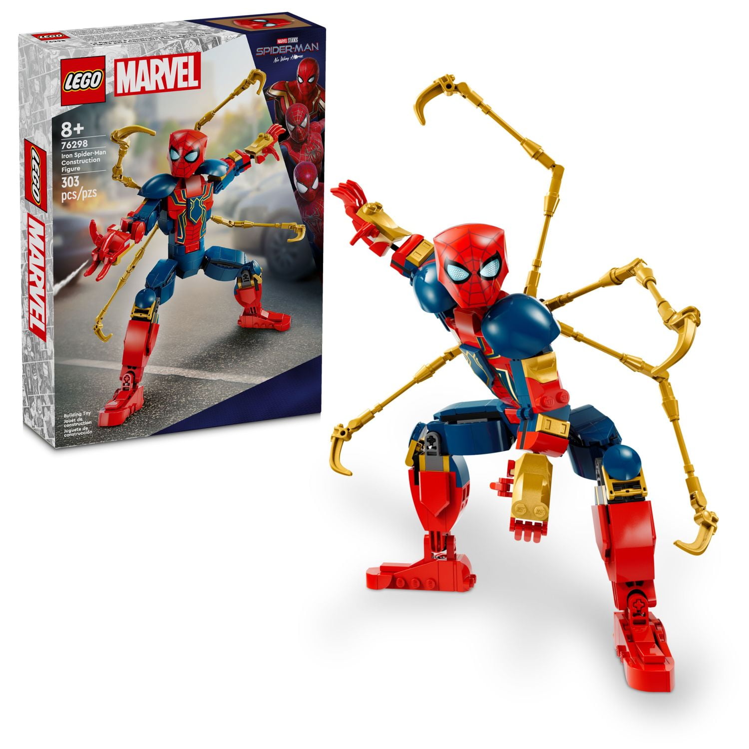 LEGO Marvel Iron Spider-Man Construction Figure, Philippines Ubuy