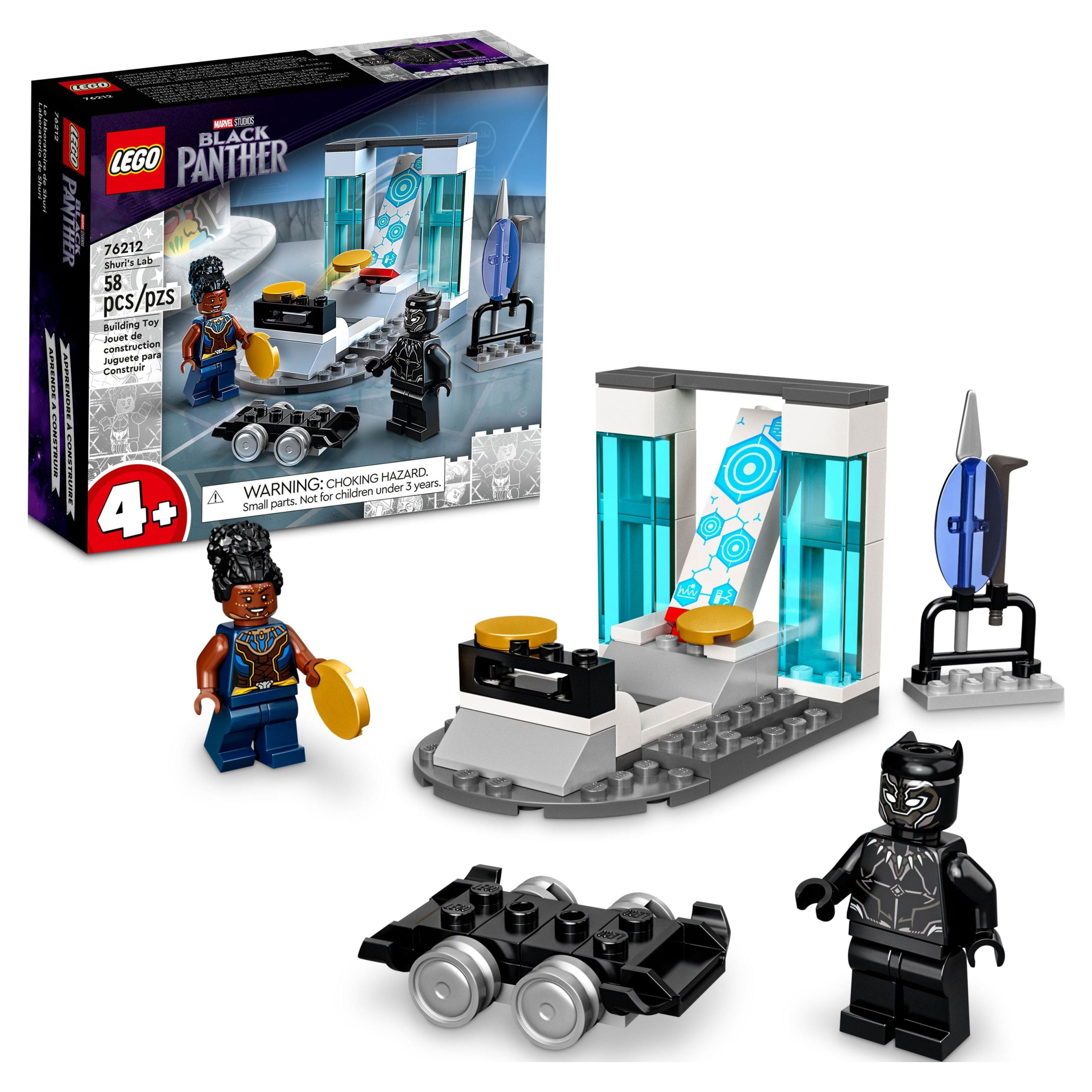 LEGO Marvel Shuri s Lab 76212 Black Panther Construction Learning Toy Minifigures Toys Kids Girls Boys Age 4 Avengers Super Heroes Gifts 82854e57 1ea8 4772 ac22 bae64ca1f390.4584cad922d7d611abd580cec9ce0ca5