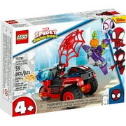 LEGO Marvel Spider-Man Miles Morales: 10781 Spider-Man’s Techno Trike Set, Spidey And His Amazing Friends Series, Toy for Preschool Kids Age 4 +