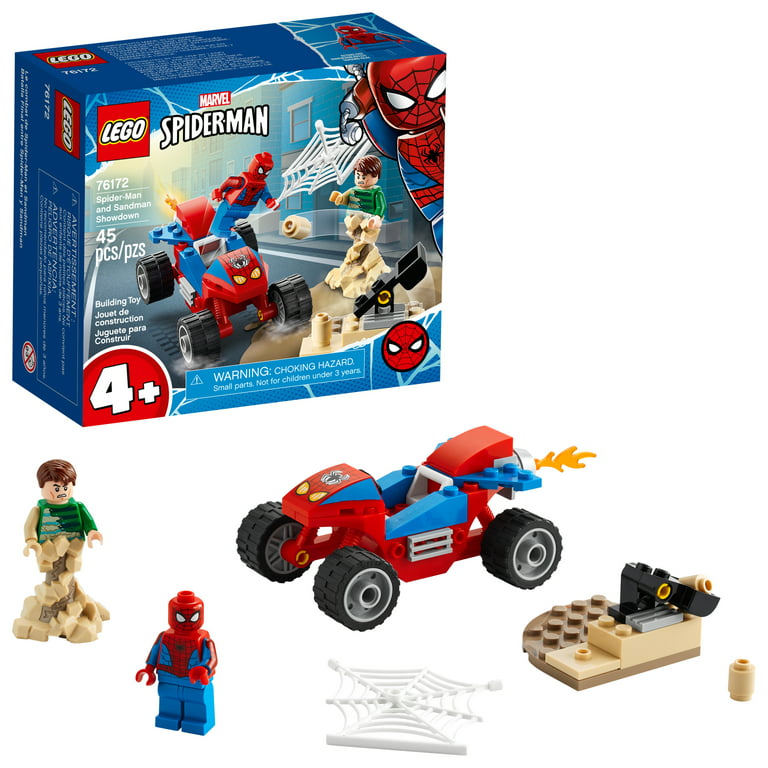 resterende Havn Høring LEGO Marvel Spider-Man: Spider-Man and Sandman Showdown 76172 Collectible  Construction Toy (45 Pieces) - Walmart.com